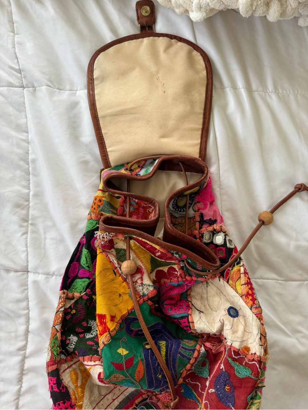 Boho backpack - Picture 2 of 4